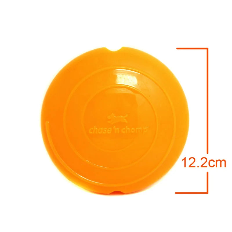 Interactive Squeaking Treat Dispensing Dog Disc