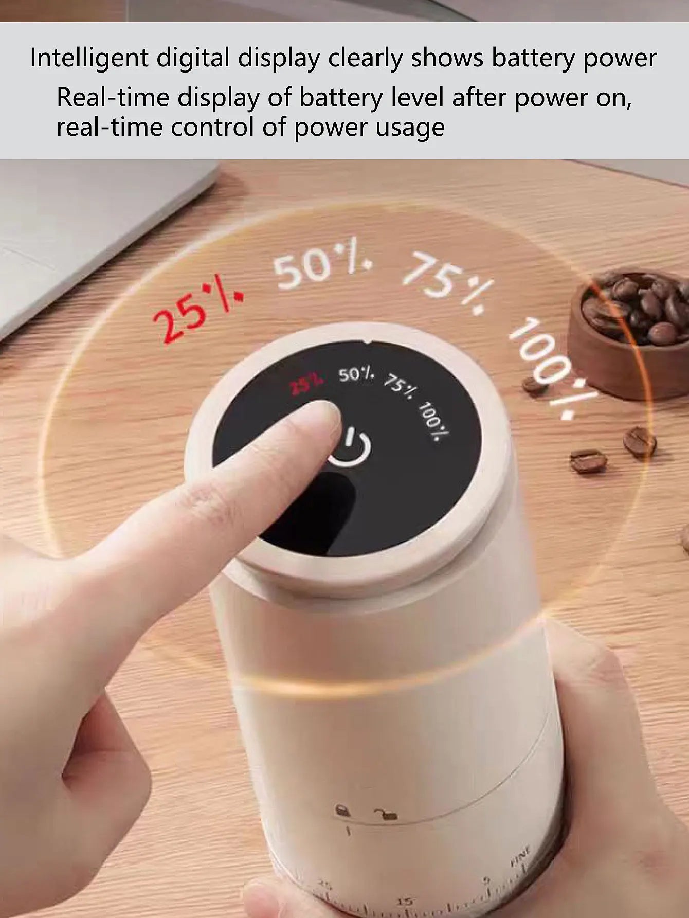 Portable Electric Coffee Grinder