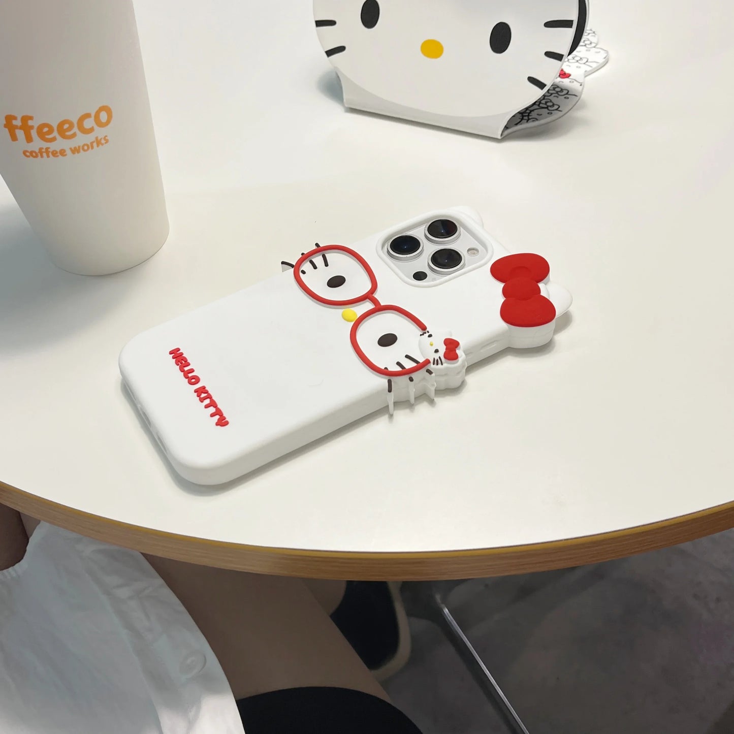 Hello Kitty 3D Silicone Phone Case for iPhone