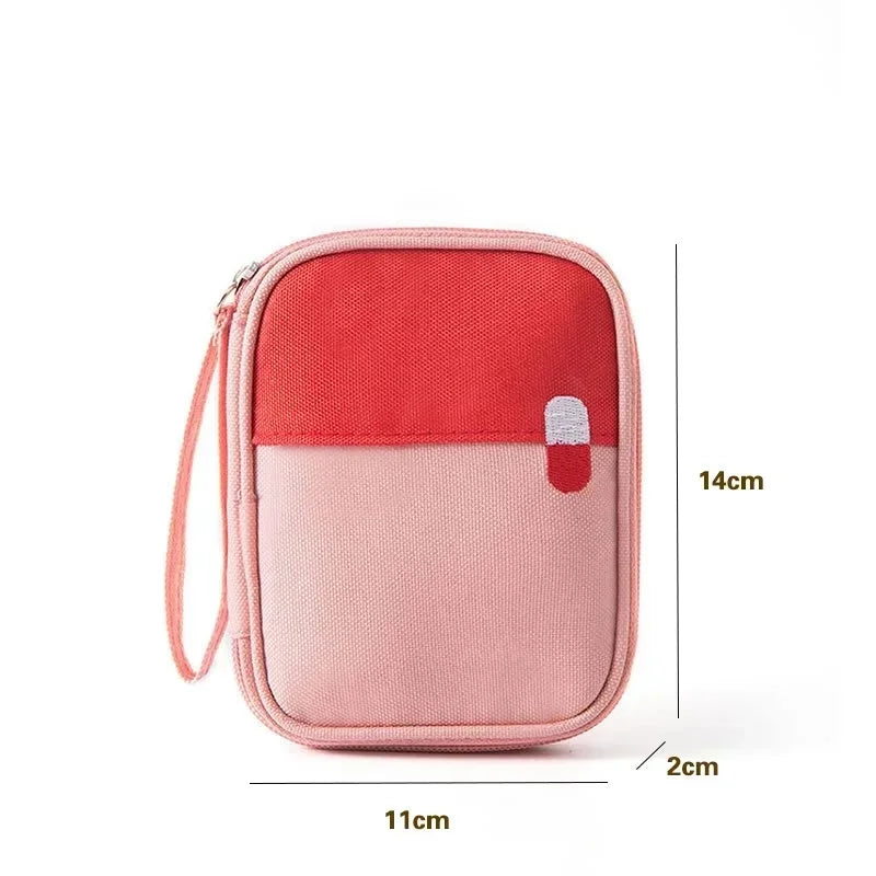 Portable Travel First Aid Organiser Case