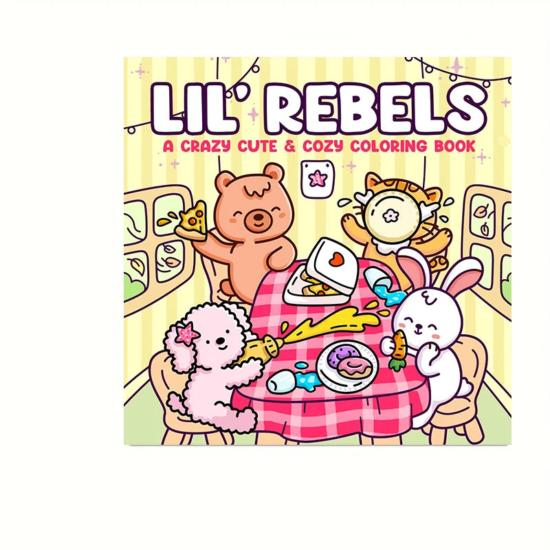 Cutie Pet Adult Colouring Book
