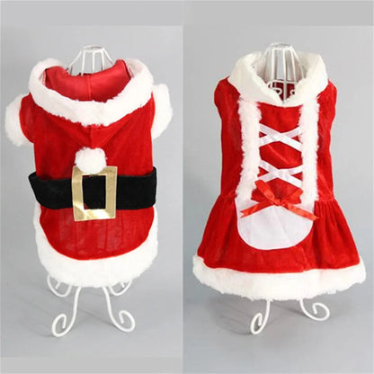 Christmas Santa Pet Costume