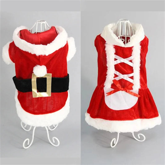 Christmas Santa Pet Costume