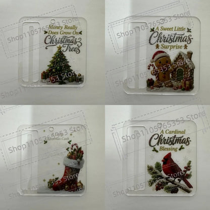 Christmas Cash & Treat Holder Ornament