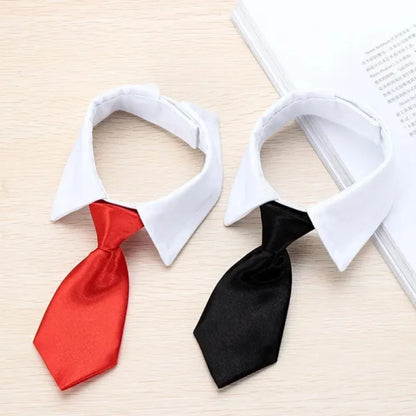 Adjustable Pet Necktie Collar