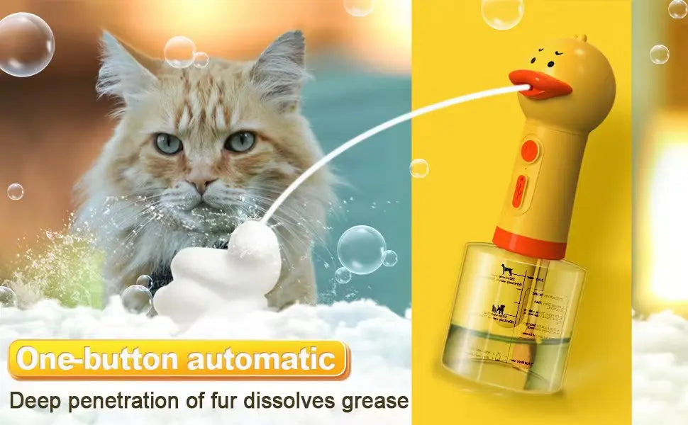 Automatic Pet Foam Shampoo Dispenser