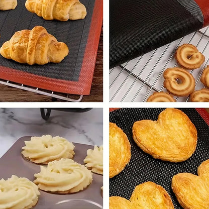 Perforated Reusable Silicone Baking Mat