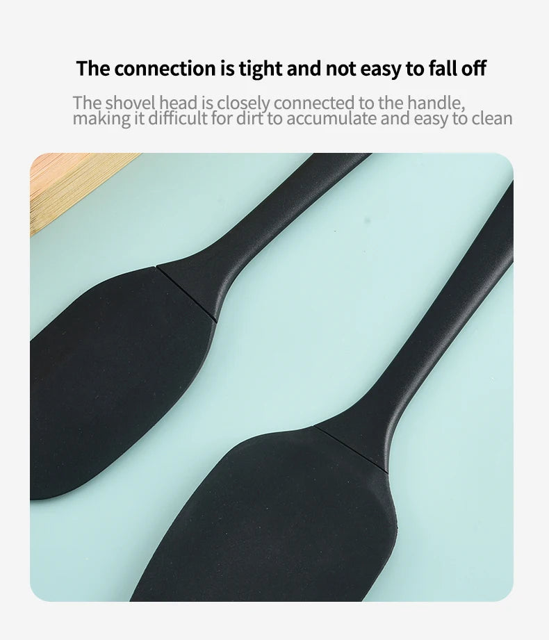 Silicone Spatula, Scraper & Basting Brush Baking Set