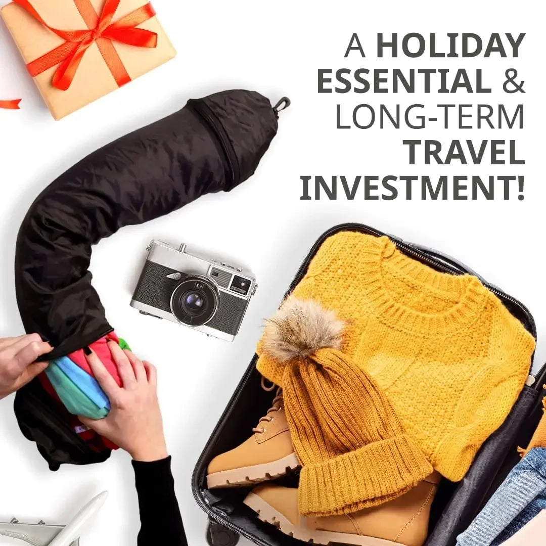 Fillable Travel Neck Pillow Bag