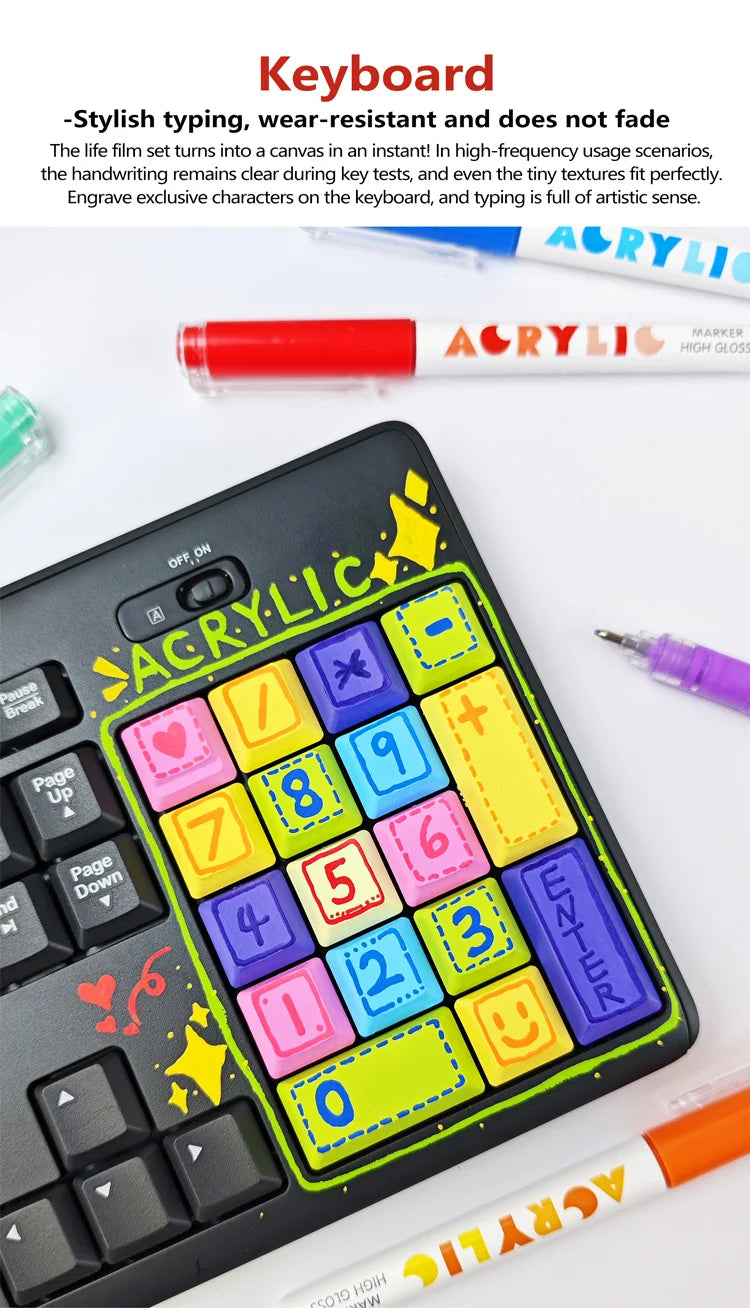 High Gloss Acrylic Paint Markers