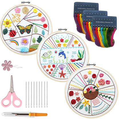 DIY Embroidery Stitch Practice Kit