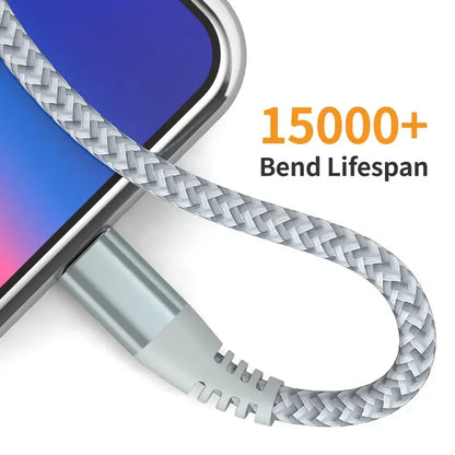 USB-C to Lightning Braided Fast Charging Cable