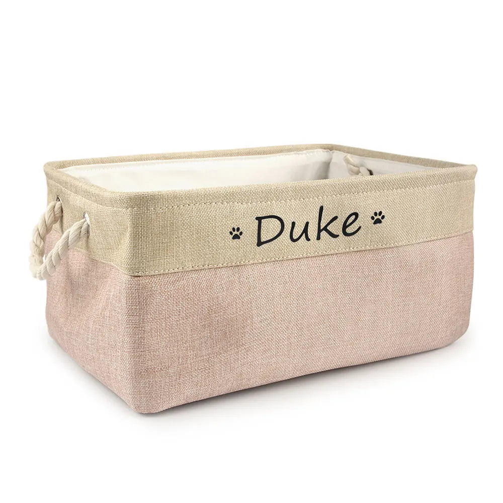 Custom Pet Storage Basket