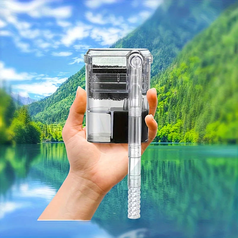 USB Hang-On-Back Aquarium Waterfall Filter