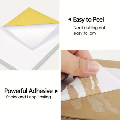 A4 Printable Self-Adhesive Sticker Paper
