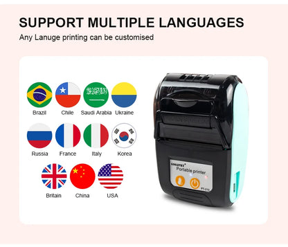 58mm Wireless Inkless POS Receipt Printer