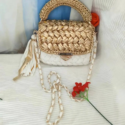Handwoven Crossbody Satchel Bag