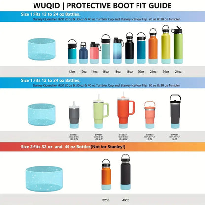 Silicone Cup Bottom Sleeves