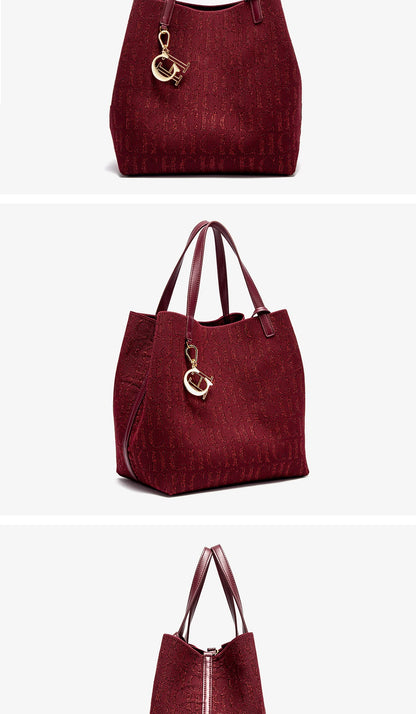 Women’s Casual Canvas Shoulder Tote for Everyday & Commuting