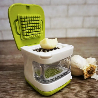 Multi-Function Garlic Press & Chopper