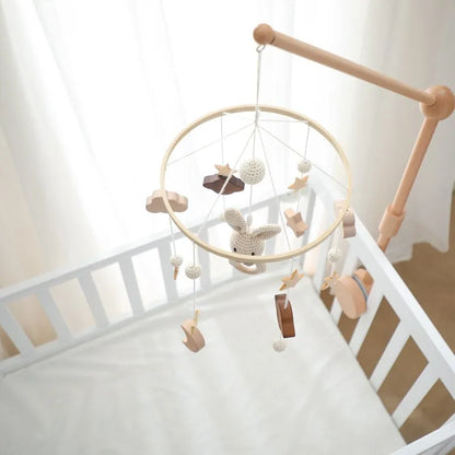 Wooden Baby Crib Mobile