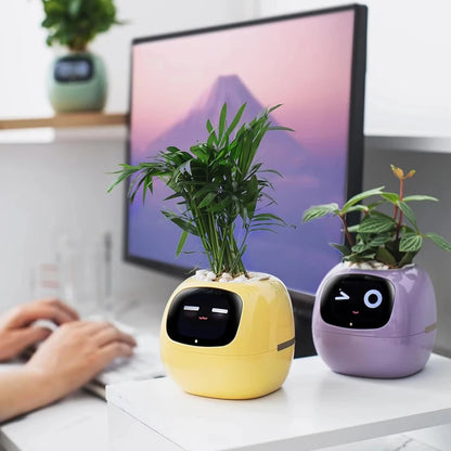 Smart Interactive Plant Companion Pot