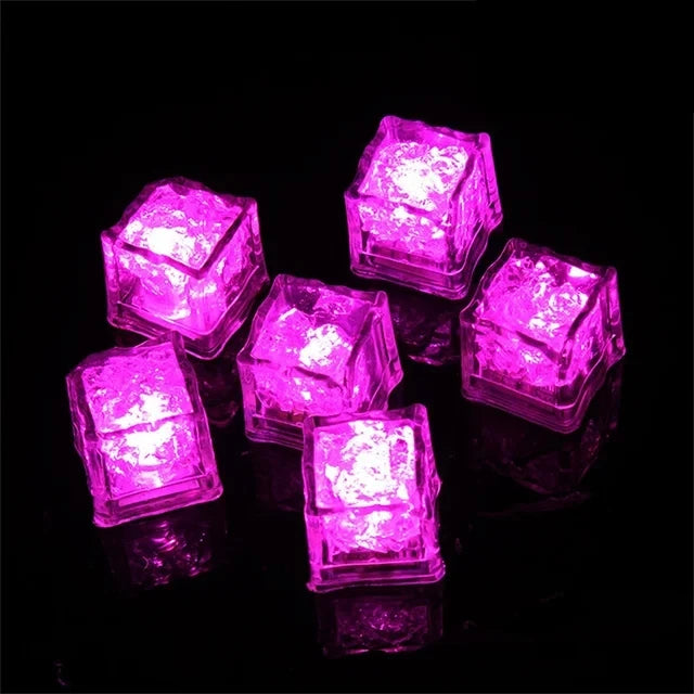 LED Reusable Light Up Ice Cubes