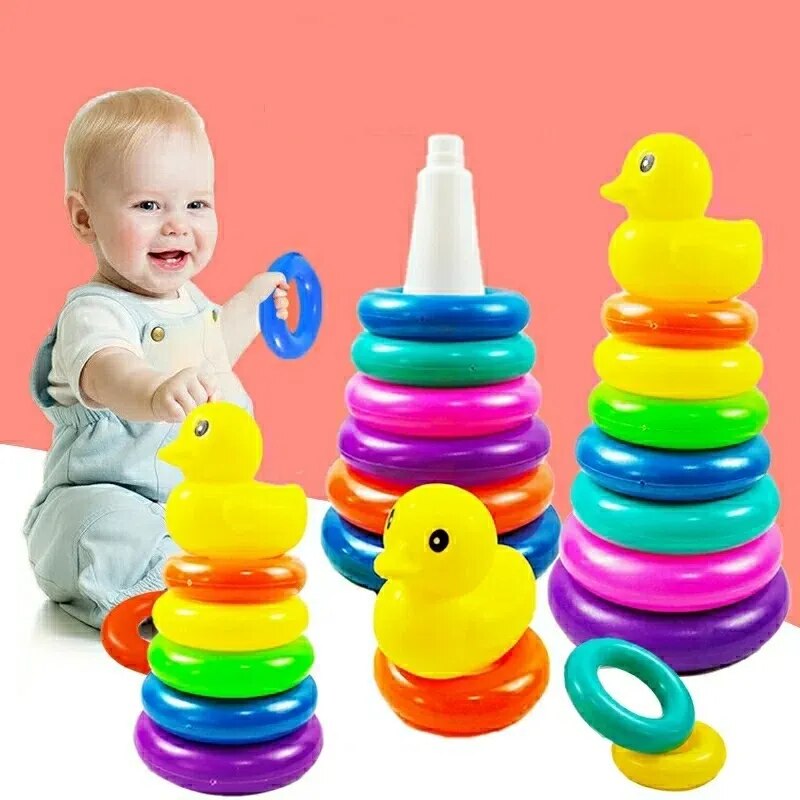 Montessori Baby Toy Rolling Ball Tower