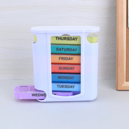 7-Day Weekly Pill Organiser Box
