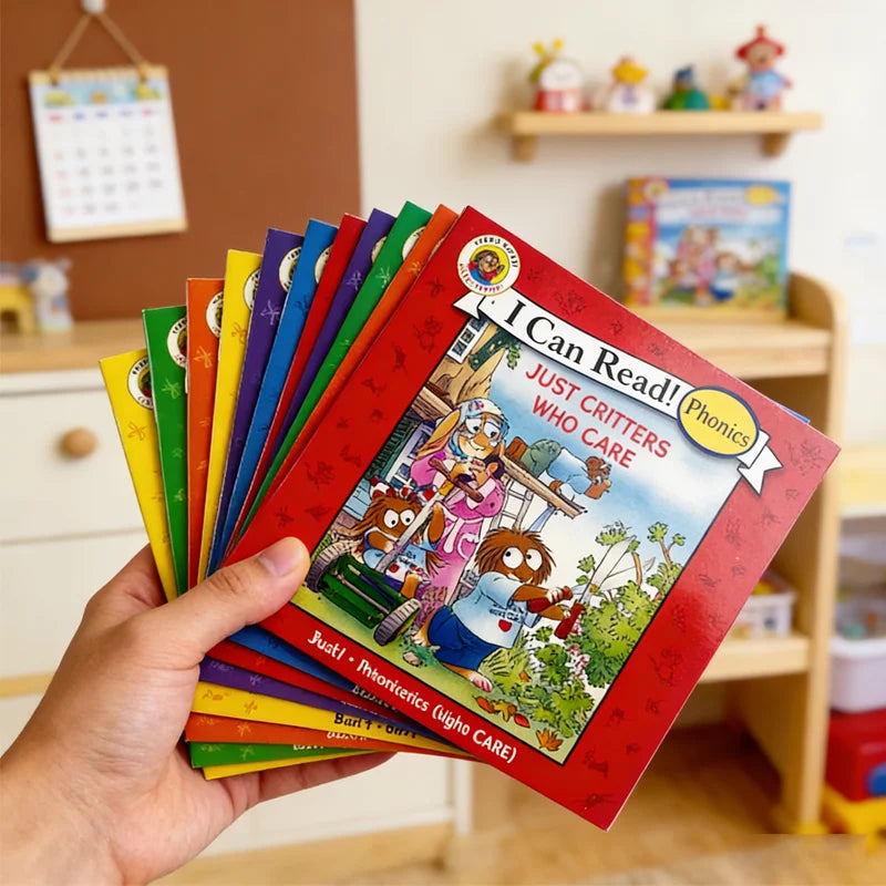 12 Books Set I Can Read English Picture Books