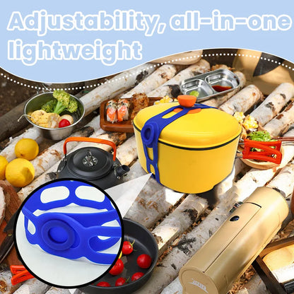 Stretchable Silicone Lid Strap for Food Containers
