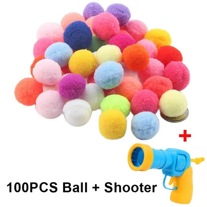 Interactive Cat Ball Launcher Toy