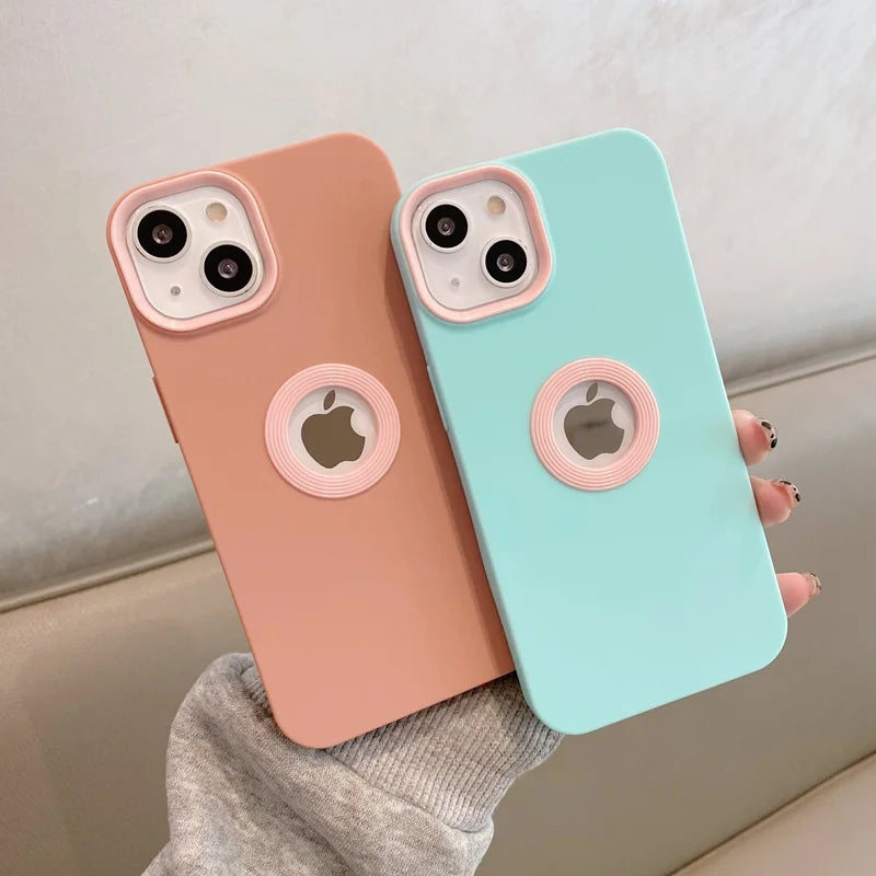 Silicone Phone Case For iPhone 14 13 12 11 Pro Max X XR XS Max 7 8 Plus