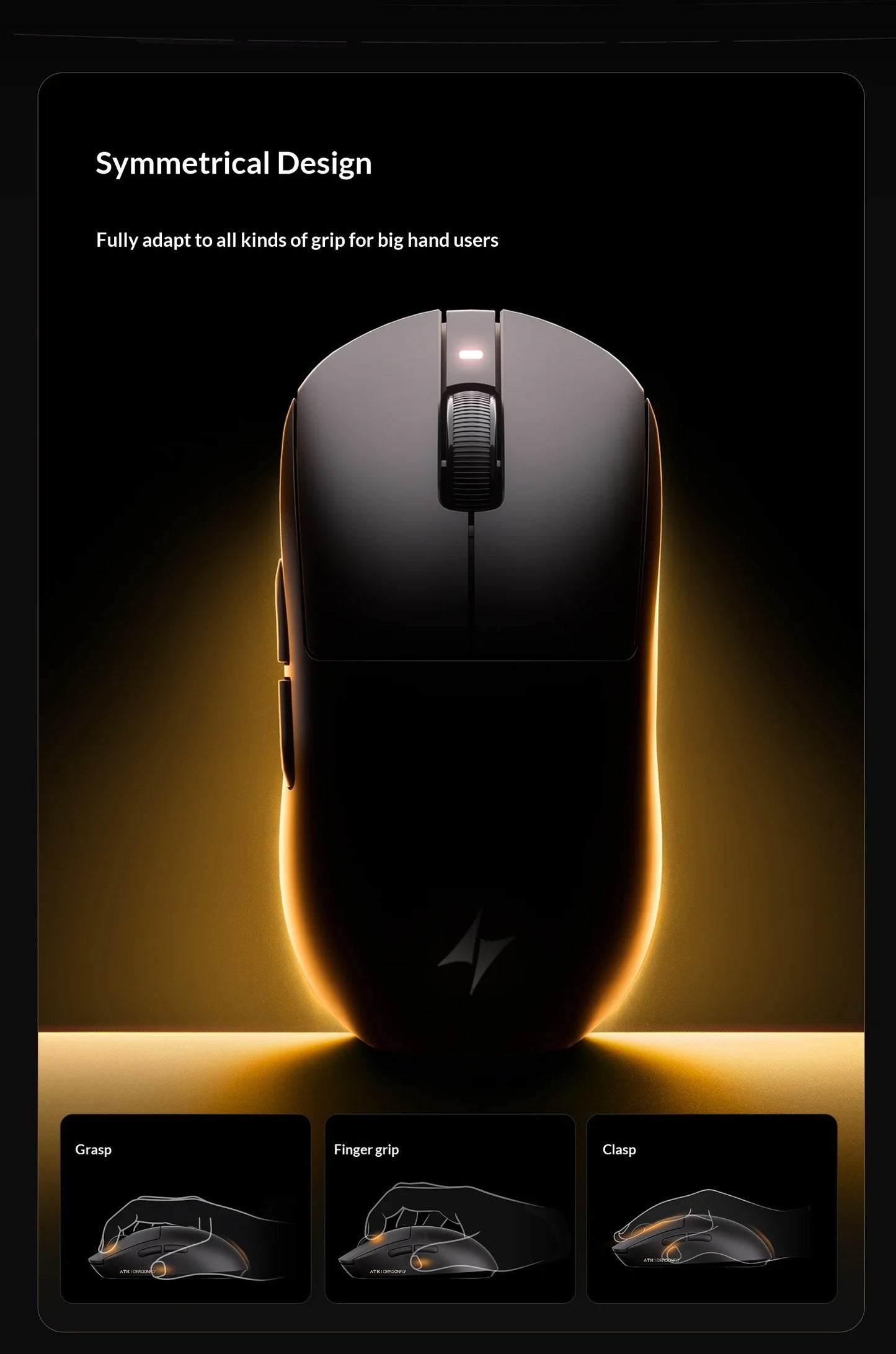 ATK DragonFly A9 Air Ultimate Gaming Mouse