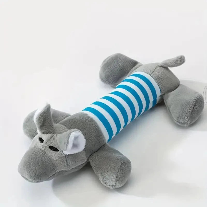 Squeaky Plush Dog Toy