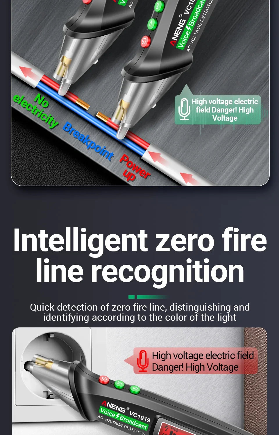 ANENG Non-Contact Voltage Tester Pen