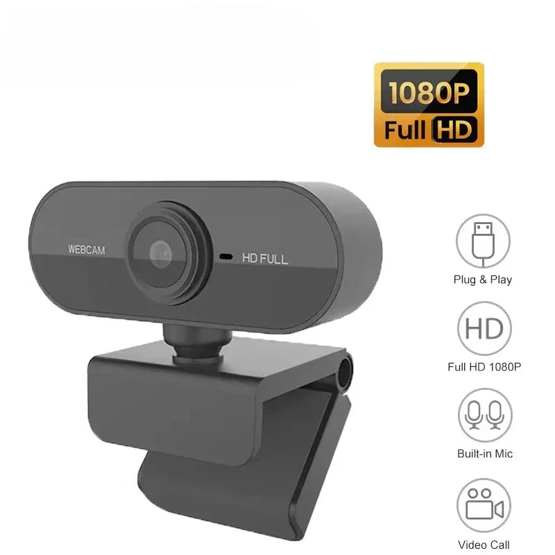 1080P USB Webcam with Microphone