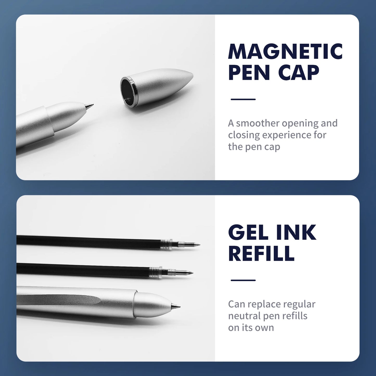 Magnetic Levitating Self-Standing Ballpoint Pen