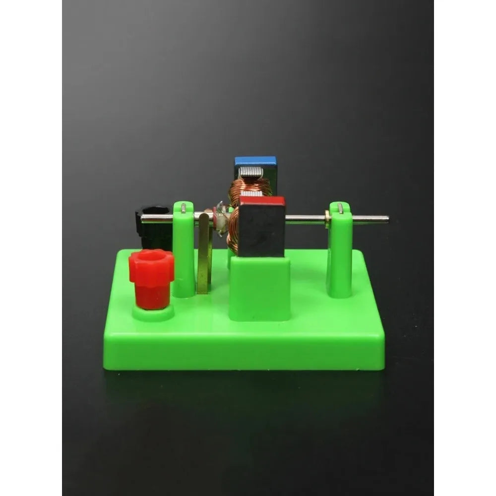 Educational DC Motor Model for STEM Science Learning