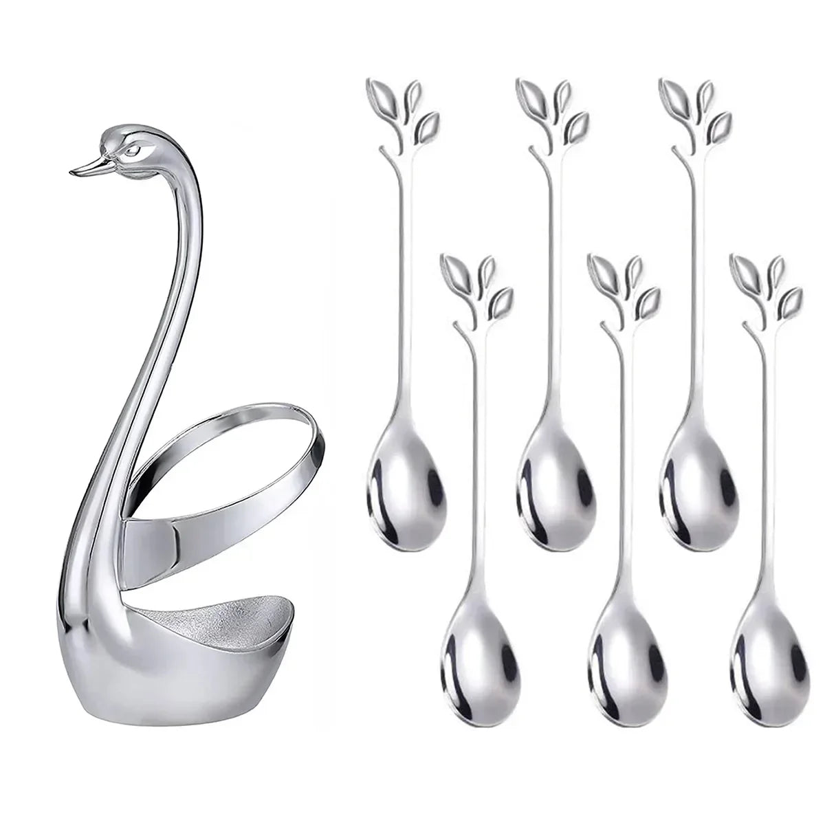 Swan Tableware Holder Set