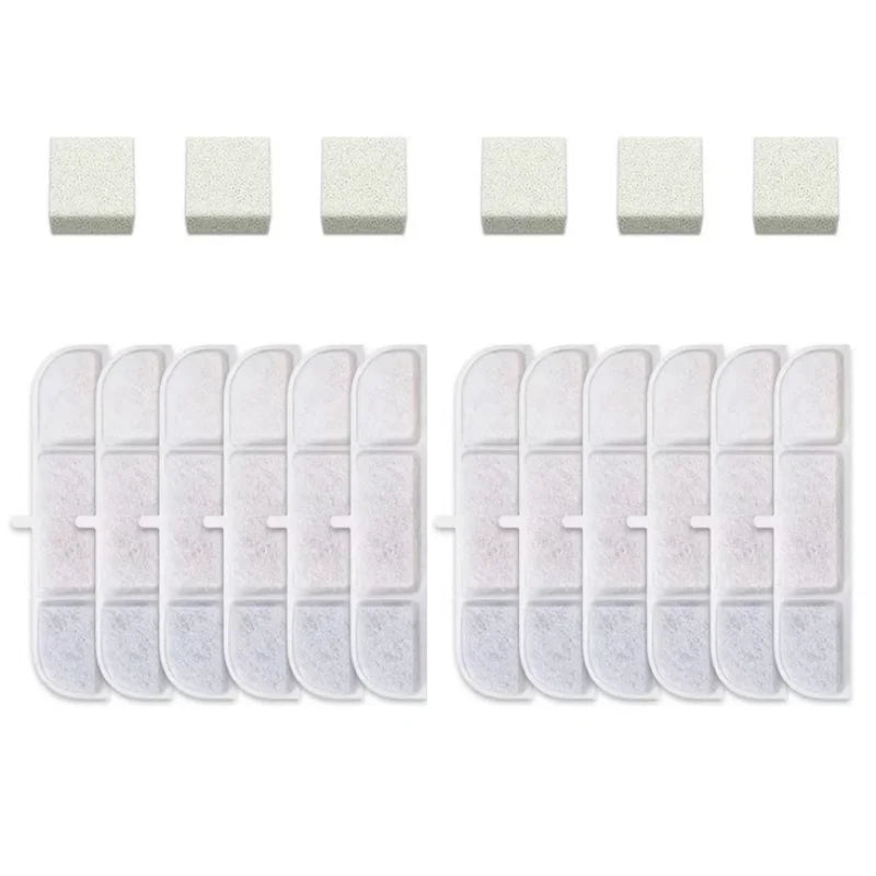 Replacement Filter Cartridges for DownyPaws Cat Water Fountain