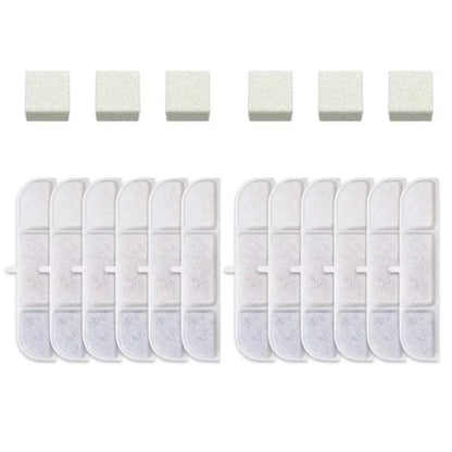 Replacement Filter Cartridges for DownyPaws Cat Water Fountain