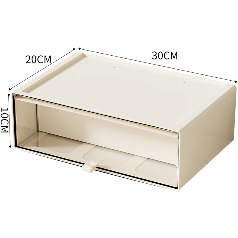 Storage Box with Drawers – Desktop Organizer & Display Case