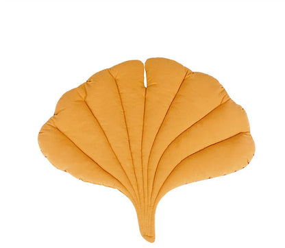 Leaf-Shaped Cotton Pet Bed Mat
