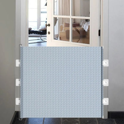 Retractable No-Drill Pet Safety Gate