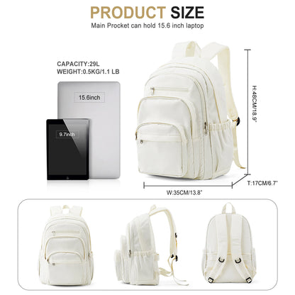 Multi-Pocket School Backpack