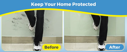 Adhesive-Free Clear Wall Protector Film for Kitchens, Furniture & Walls