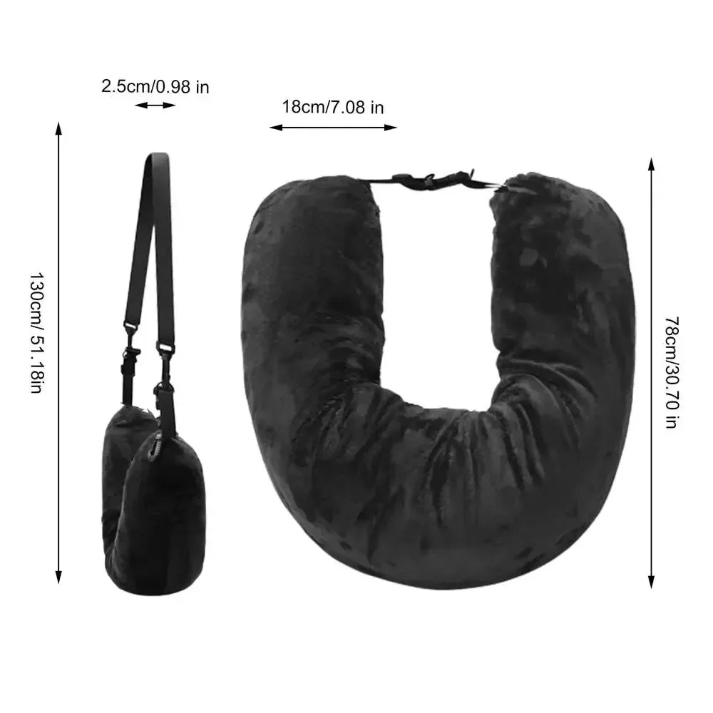 Fillable Travel Neck Pillow Bag