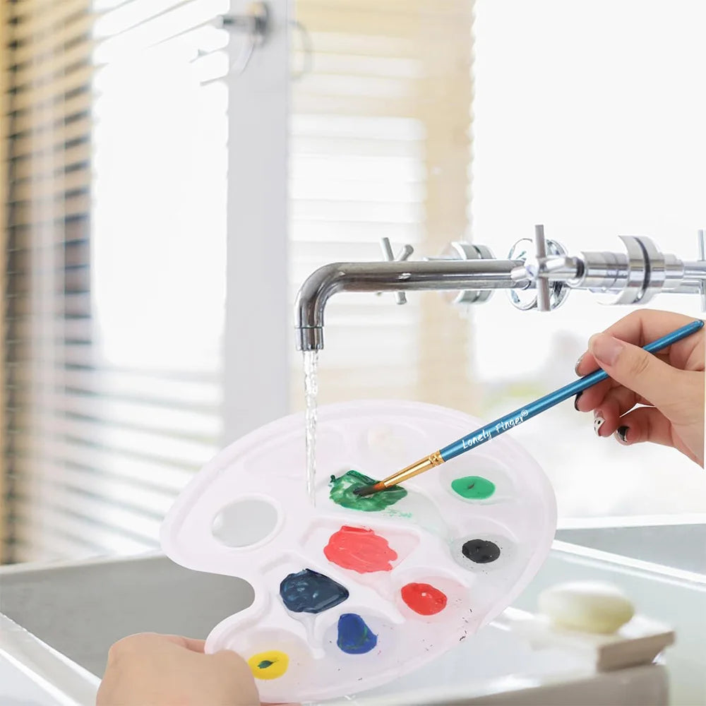 Artist Paint Palette with 10 Mixing Wells