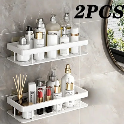 Wall-Mounted Corner Storage Shelf Set